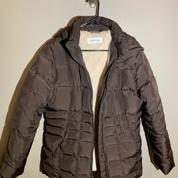 Clavin Klein Hooded Puffer Coat - Picture 5 of 8